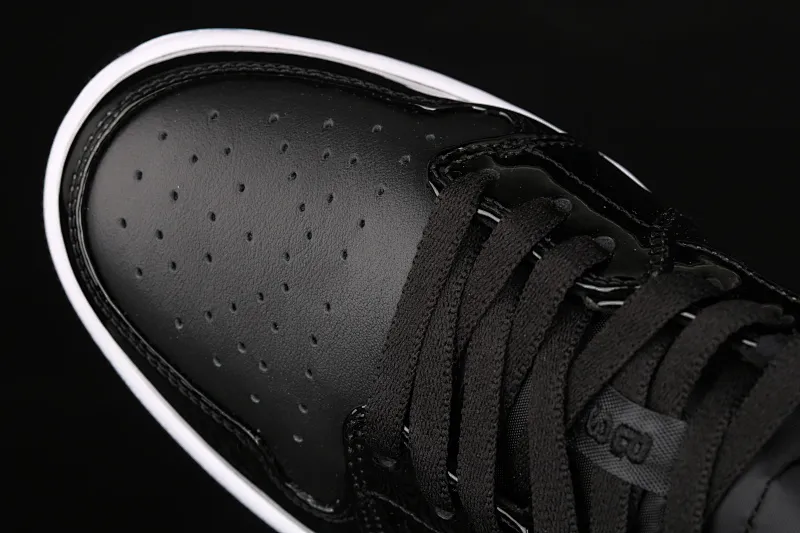 All categories Air Jordan Jordan series basketball shoes Air Jordan 1 Low Air Jordan 1 Low ASW AJ1 Joe 1 low-top All-star patent leather black low-top basketball shoes DD1650-001